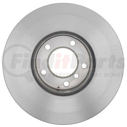 ACDelco 18A2602A Disc Brake Rotor - 5 Lug Holes, Cast Iron, Non-Coated, Plain, Vented, Front