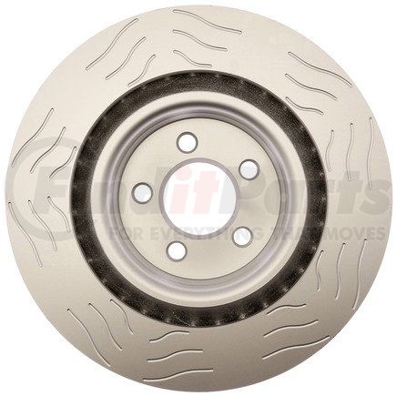 ACDelco 18A2695SD Disc Brake Rotor - 5 Lug Holes, Cast Iron Slotted, Vented, Front