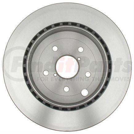ACDelco 18A2750 Disc Brake Rotor - 5 Lug Holes, Cast Iron, Plain Turned, Vented, Rear
