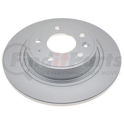 ACDelco 18A81044 Disc Brake Rotor - 5 Lug Holes, Cast Iron, Coated, Plain Solid, Rear