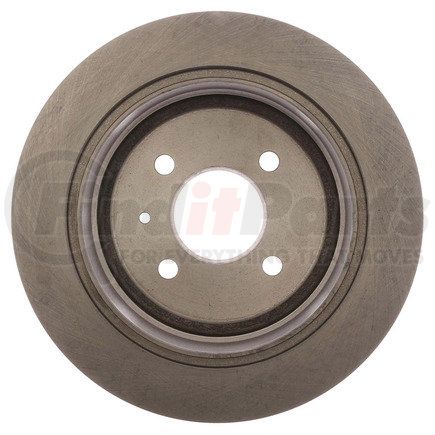 ACDelco 18A81052A Disc Brake Rotor - 8 Lug Holes, Cast Iron, Non-Coated, Plain Solid, Rear