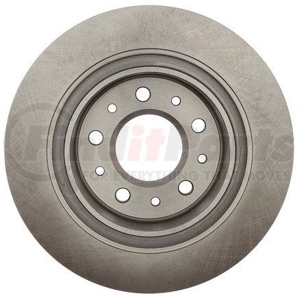 ACDelco 18A81999A Disc Brake Rotor - 5 Lug Holes, Cast Iron, Non-Coated, Plain Solid, Rear