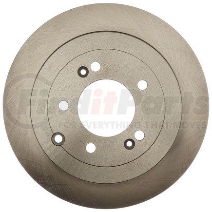 ACDelco 18A82104A Disc Brake Rotor - Rear, Cast Iron, Non-Coated, Plain, Conventional