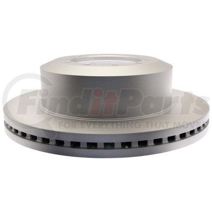 ACDelco 18A82158 Disc Brake Rotor - Rear, Full Cast, Conventional, Coated, Cast Iron