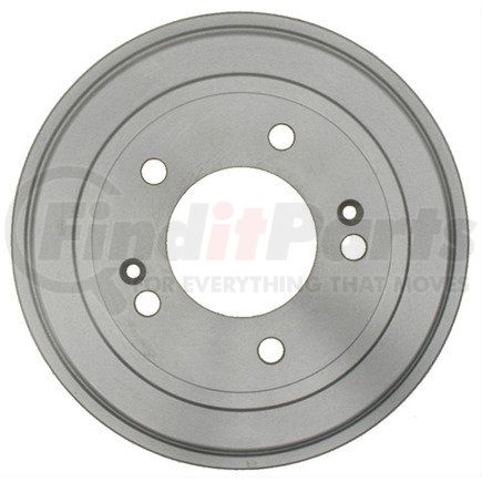 ACDelco 18B578 Brake Drum - Rear, Turned, Cast Iron, Regular, Plain Cooling Fins