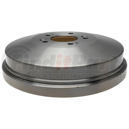 ACDelco 18B593 Brake Drum - Rear, Turned, Cast Iron, Regular, Plain Cooling Fins