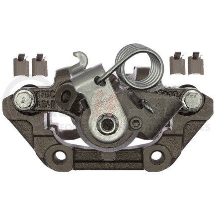 ACDELCO 18FR12474 Disc Brake Caliper - Semi-Loaded, Uncoated, Regular Grade, with Mounting Bracket