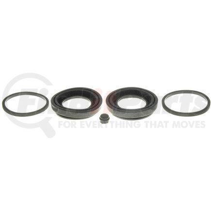 ACDelco 18H1154 Disc Brake Caliper Seal Kit - Rubber, Square O-Ring, Black Seal