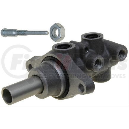 ACDelco 18M2491 Brake Master Cylinder - 1" Bore, Aluminum, 2 Mounting Holes, with Bleeder Hose