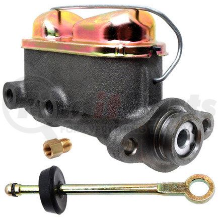 ACDelco 18M39469 Brake Master Cylinder - with Master Cylinder Cap, Cast Iron, 2 Mounting Holes