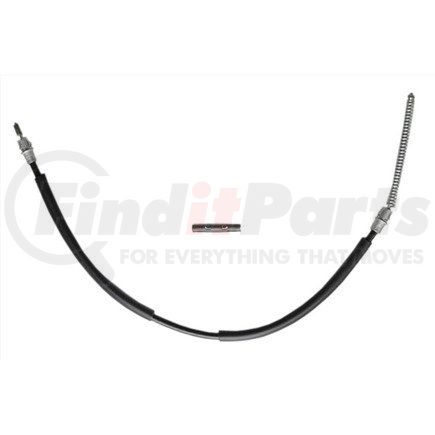 ACDelco 18P1180 Parking Brake Cable - Rear, 31.80", Fixed Wire Stop End, Steel