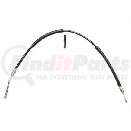 ACDelco 18P1604 Parking Brake Cable - Rear, 33.80", Fixed Wire Stop End, Steel