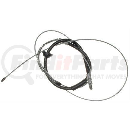 ACDelco 18P2039 Parking Brake Cable - Front, 84.50", Fixed Wire Stop End, Steel