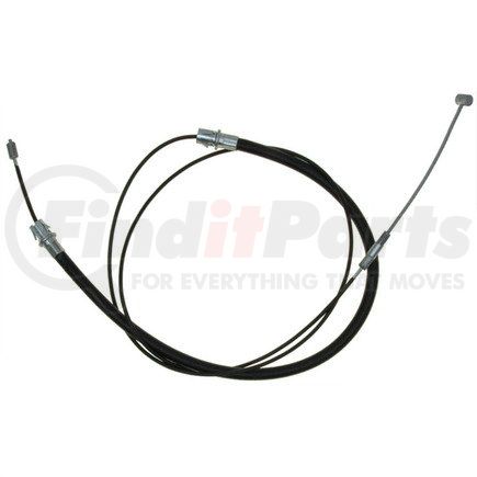 ACDelco 18P2926 Parking Brake Cable - Front, 75.40", Fixed Wire Stop End, Steel