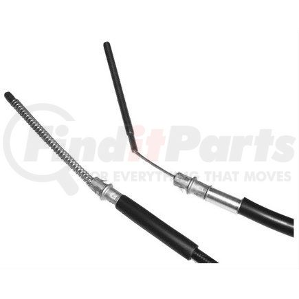 ACDelco 18P675 Parking Brake Cable - Rear, 105.00", Threaded End 1, Fixed Wire Stop End 2
