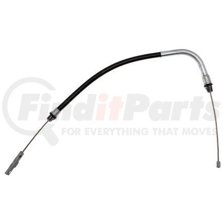 ACDelco 18P96880 Parking Brake Cable - Rear Passenger Side, Black, EPDM Rubber