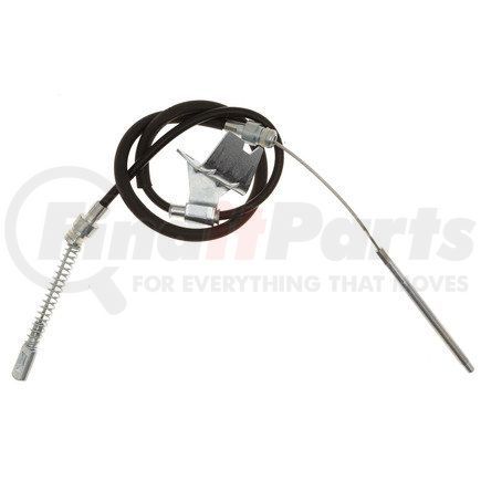 ACDelco 18P96956 Parking Brake Cable - Rear Driver Side, 44.60" Cable, Black, EPDM Rubber