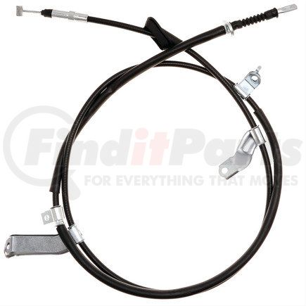 ACDelco 18P96997 Parking Brake Cable - Rear, Horizontal Barrel End 1, Retainer End 2