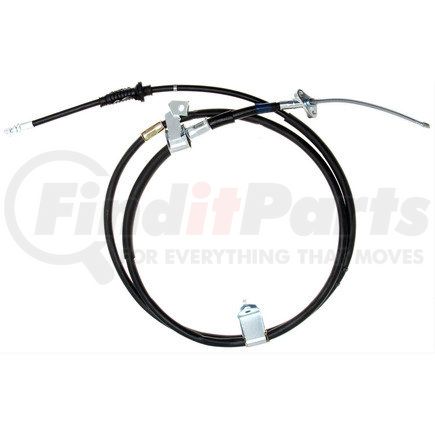 ACDelco 18P97058 Parking Brake Cable - Rear Driver Side, 108.34" Cable, Black