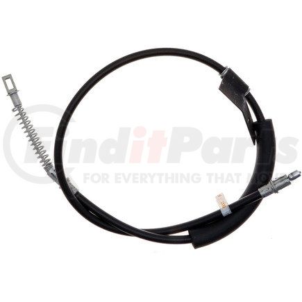 ACDelco 18P97144 Parking Brake Cable - Rear, 60.20", Swaged End 1, Closed Swaged Socket End 2