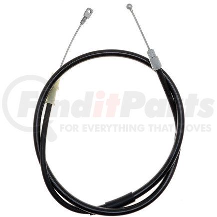 ACDelco 18P97140 Parking Brake Cable - Rear, 66.50", Pearl End 1, Clevis End 2, Stainless Steel