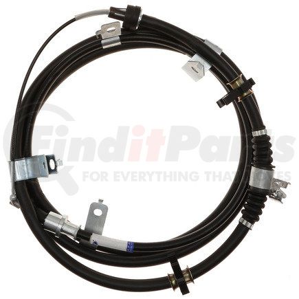ACDelco 18P97172 Parking Brake Cable - Rear, 124.70", Stainless Steel, With Mounting Bracket