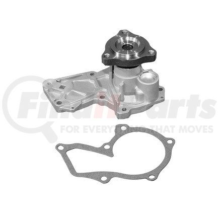 ACDelco 252-1040 Engine Water Pump - Timing Belt, Reverse, 6 Mount Holes, without Pulley