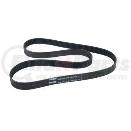 Mopar 05281374AA Serpentine Belt - 2021 Jeep Grand Cherokee, 2016-2023 (Mopar)