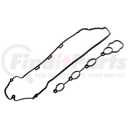 ACDelco 12598014 Engine Valve Cover Gasket Set - 11 Mount Holes, Two Piece Configuration