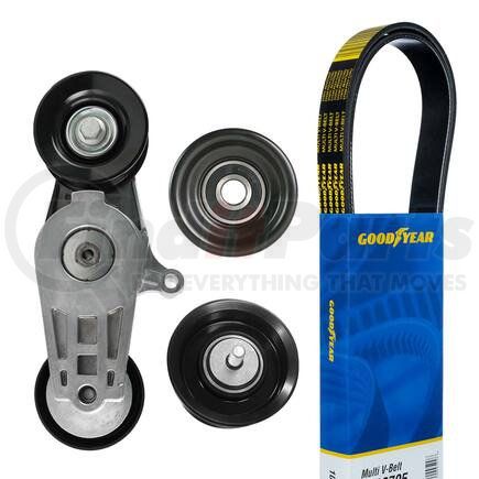 Goodyear Belts 5010 Goodyear Serpentine Belt Drive Component Kit