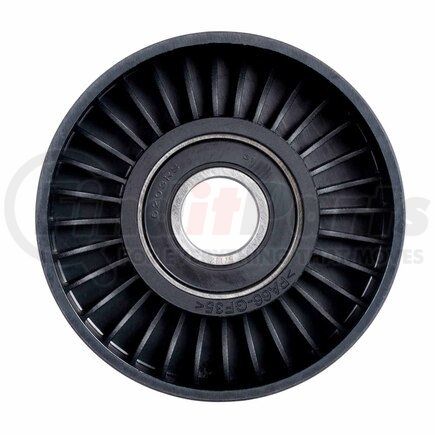 Goodyear Belts 57112 Accessory Drive Belt Idler Pulley - FEAD Pulley, 3.24 in. Outside Diameter, Thermoplastic