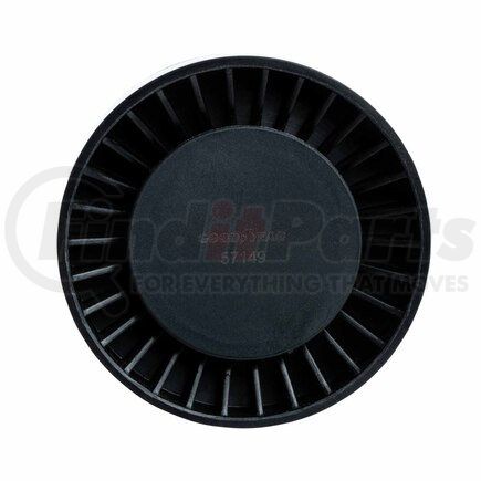 Goodyear Belts 57149 Accessory Drive Belt Idler Pulley - FEAD Pulley, 3.07 in. Outside Diameter, Thermoplastic