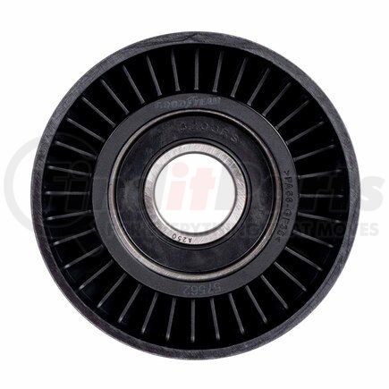 Goodyear Belts 57562 Accessory Drive Belt Idler Pulley - FEAD Pulley, 2.75 in. Outside Diameter, Thermoplastic