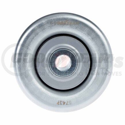 Goodyear Belts 57437 Accessory Drive Belt Idler Pulley - FEAD Pulley, 2.75 in. Outside Diameter, Steel