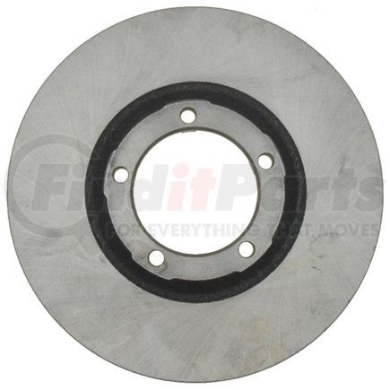 ACDelco 18A869A Disc Brake Rotor - 4 Lug Holes, Cast Iron, Non-Coated, Plain, Vented, Front