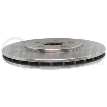 ACDelco 18A888A Disc Brake Rotor - 5 Lug Holes, Cast Iron, Non-Coated, Plain, Vented, Front