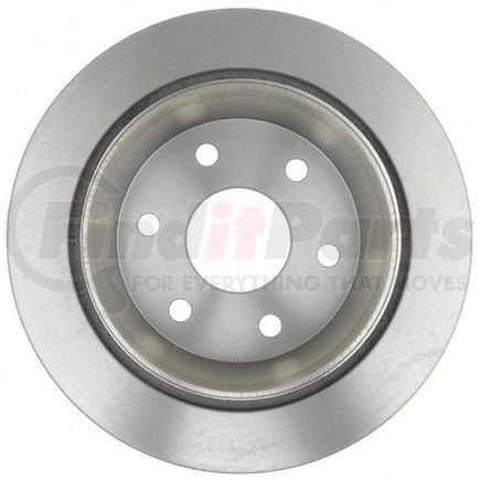 ACDelco 18A952 Disc Brake Rotor - 6 Lug Holes, Cast Iron, Plain, Turned Ground, Vented, Rear