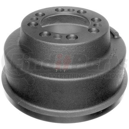 ACDelco 18B170 Brake Drum - Rear, 8 Bolt Holes, 6.5" Bolt Circle, Turned, Cast Iron, Regular