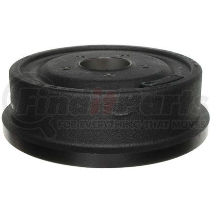 ACDelco 18B259 Brake Drum - Rear, 5 Bolt Holes, 4.5" Bolt Circle, Turned, Cast Iron, Regular