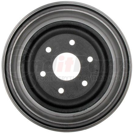 ACDelco 18B275A Brake Drum - Rear, 6 Bolt Holes, 5.5" Bolt Circle, Directional, Cast Iron