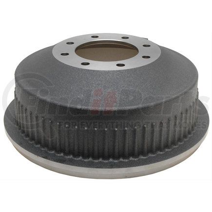 ACDelco 18B277 Brake Drum - Rear, 8 Bolt Holes, 6.5" Bolt Circle, Turned, Cast Iron, Regular