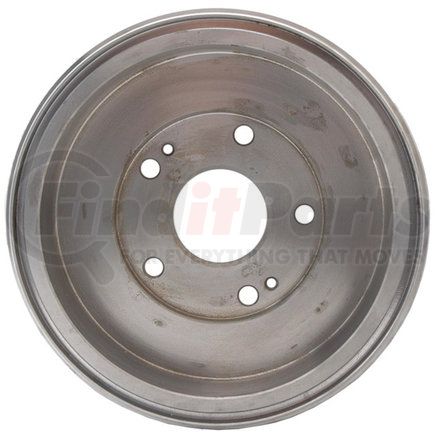 ACDelco 18B450 Brake Drum - Rear, Turned, Cast Iron, Regular, Plain Cooling Fins