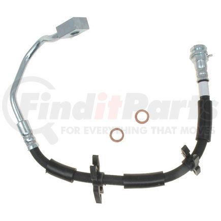 ACDelco 18J4522 Brake Hydraulic Hose - 16.3", Black, Silver, Corrosion Resistant Steel