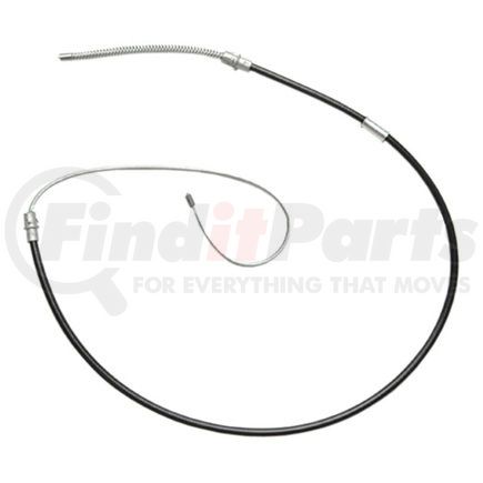 ACDelco 18P1042 Parking Brake Cable - Rear, 70.00", Fixed Wire Stop End, Steel