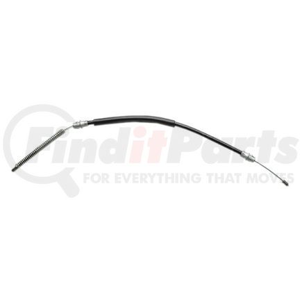 ACDELCO 18P1598 Parking Brake Cable - Rear, 26.80", Fixed Wire Stop End, Steel