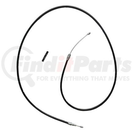 ACDelco 18P439 Parking Brake Cable - Front, 88.00", Fixed Wire Stop End, Steel