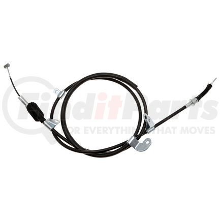 ACDelco 18P96719 Parking Brake Cable - Rear, Eyelet End 1, Fitting End 2, With Mounting Bracket