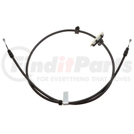 ACDELCO 18P96983 Parking Brake Cable - Rear Passenger Side, 74.527" Cable, Black
