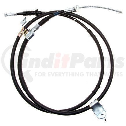 ACDelco 18P97056 Parking Brake Cable - Rear Driver Side, 98.425" Cable, Black