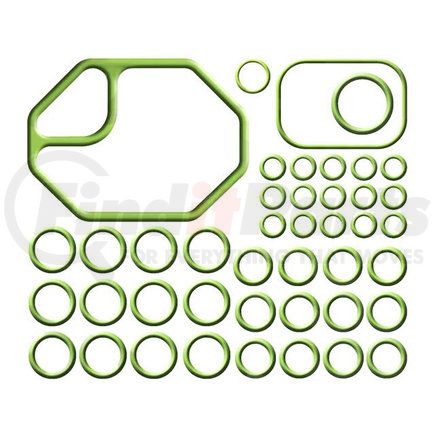 ACDelco 15-2580GM A/C System O-Ring and Gasket Kit - 0.862" Max I.D. and 0.965" Max O.D. O-Ring